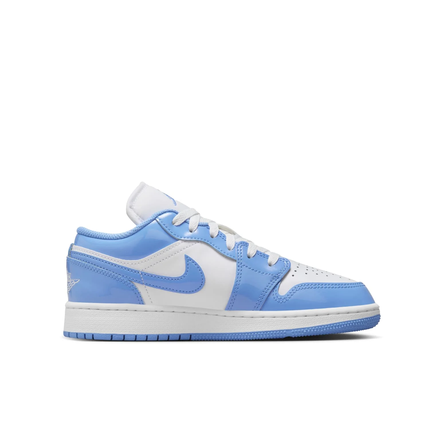 (GS) Air Jordan 1 Low SE ‘Legend Blue Patent’ FZ3929-114