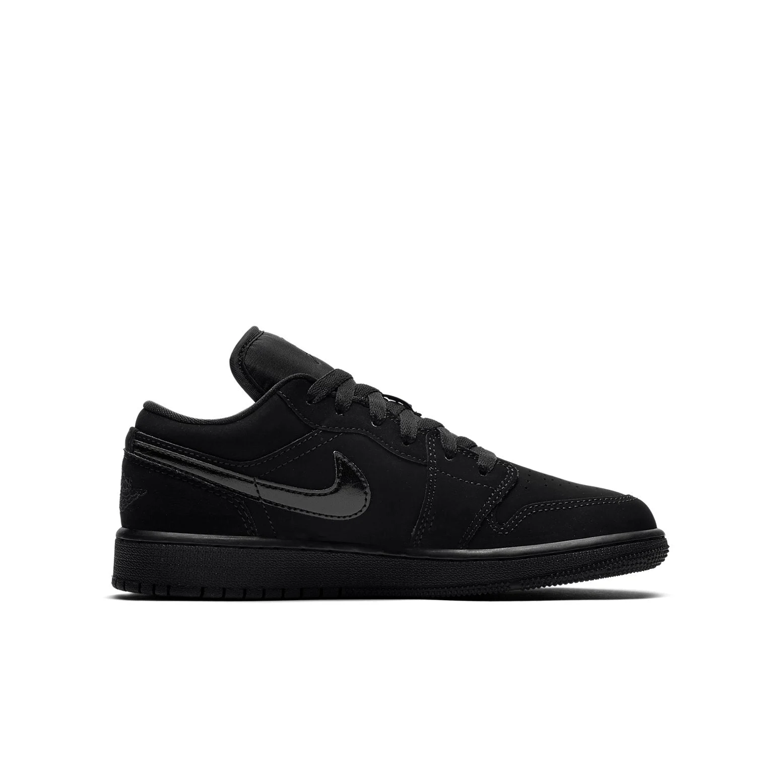 (GS) Air Jordan 1 Low ‘Triple Black’ 553560-056