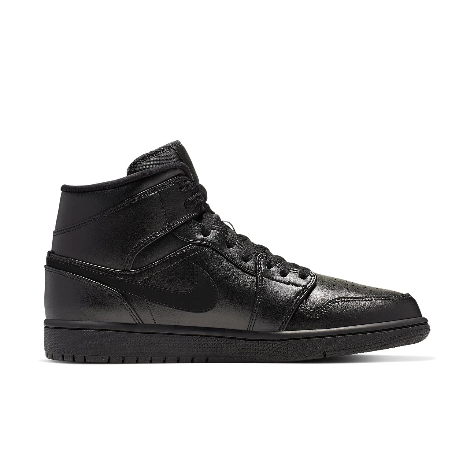 Air Jordan 1 Mid ‘All Black’ 554724-090