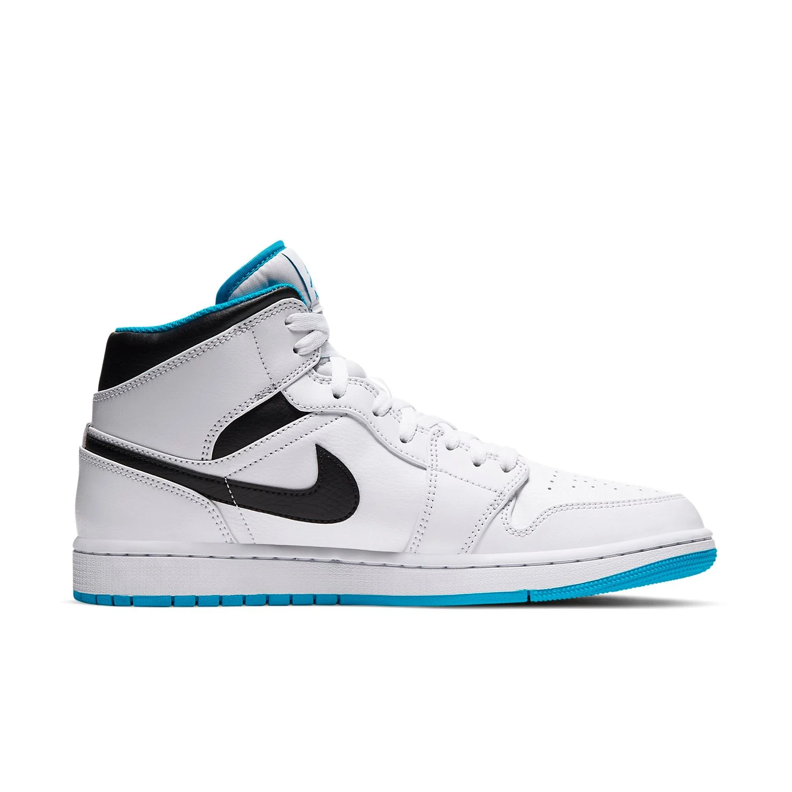 Air Jordan 1 Mid ‘Laser Blue’ 554724-141