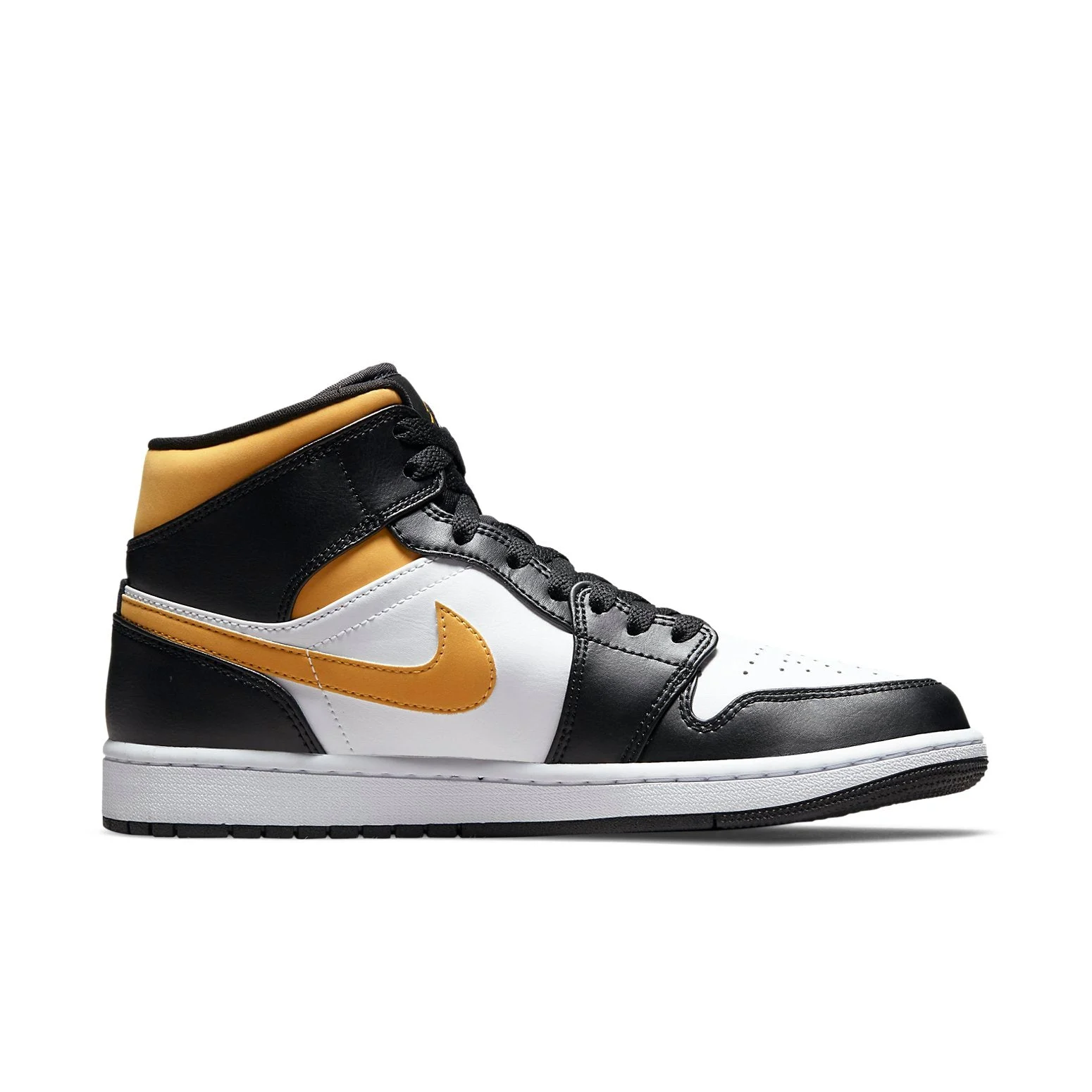 Air Jordan 1 Mid ‘Black University Gold’ 554724-177