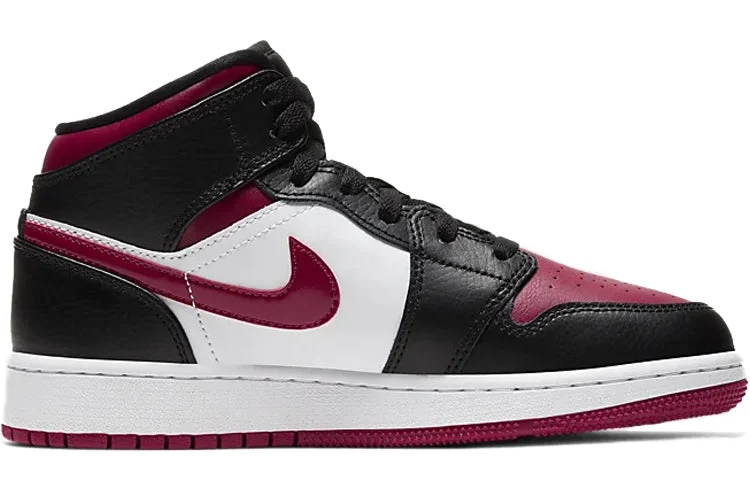 (GS) Air Jordan 1 Mid ‘Noble Red’ 554725-066