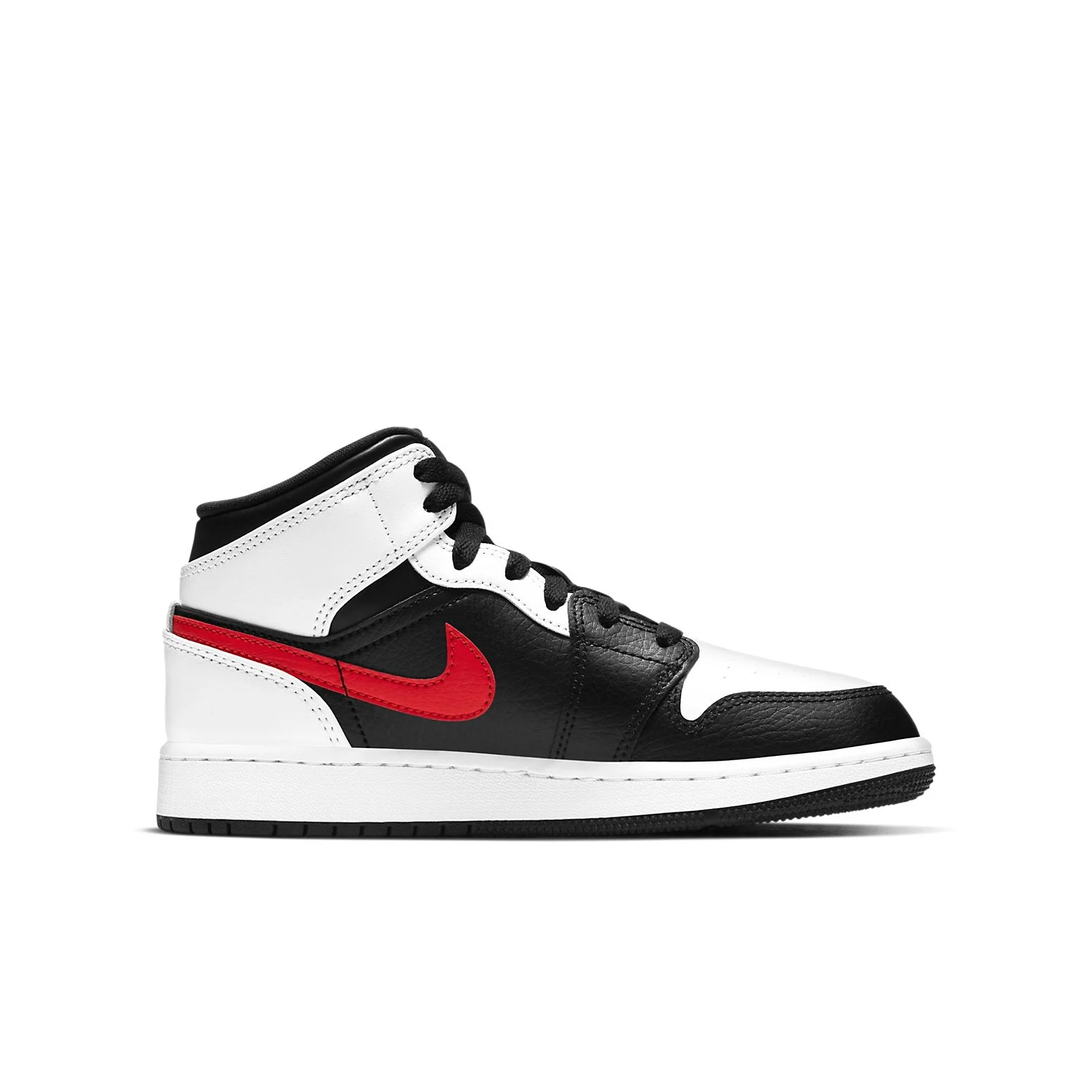 (GS) Air Jordan 1 Mid ‘Chile Red’ 554725-075