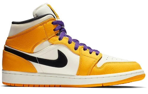 Air Jordan 1 Mid ‘Lakers Gold’ 852542-700