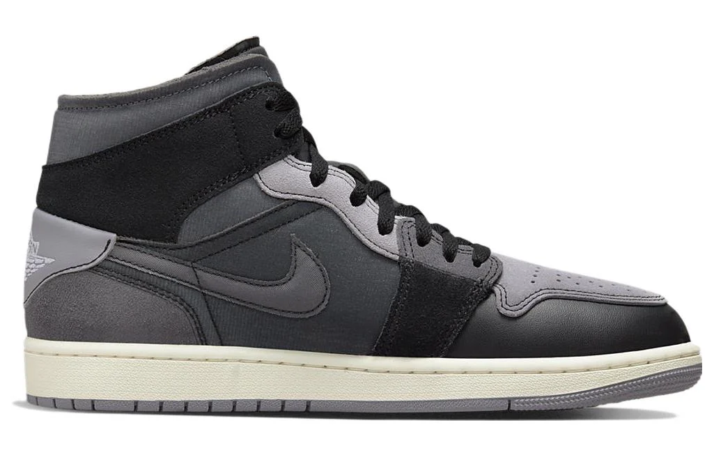 Air Jordan 1 Mid SE Craft ‘Inside Out – Black’ DM9652-001
