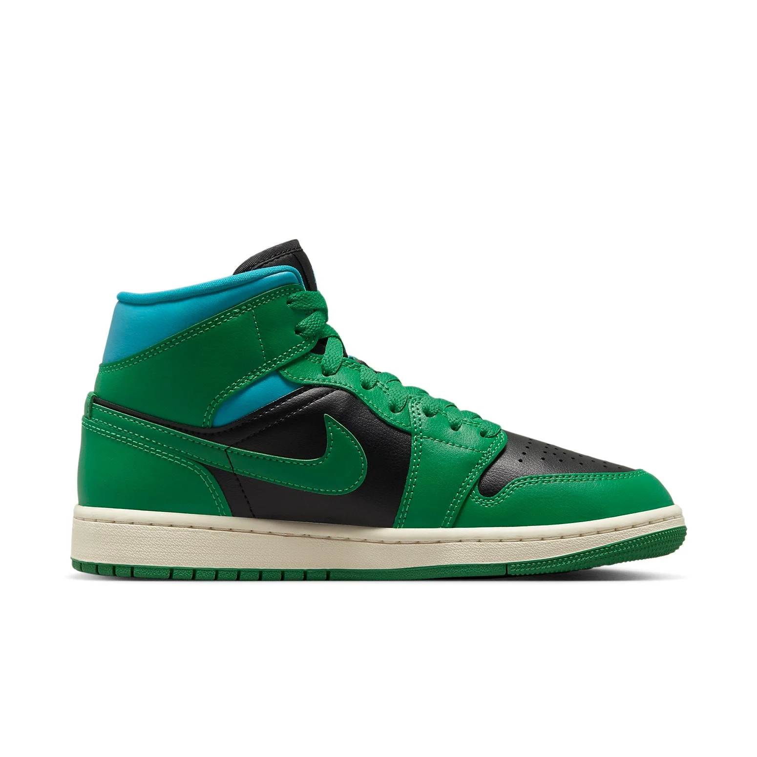 (WMNS) Air Jordan 1 Mid ‘Green Black’ BQ6472-033