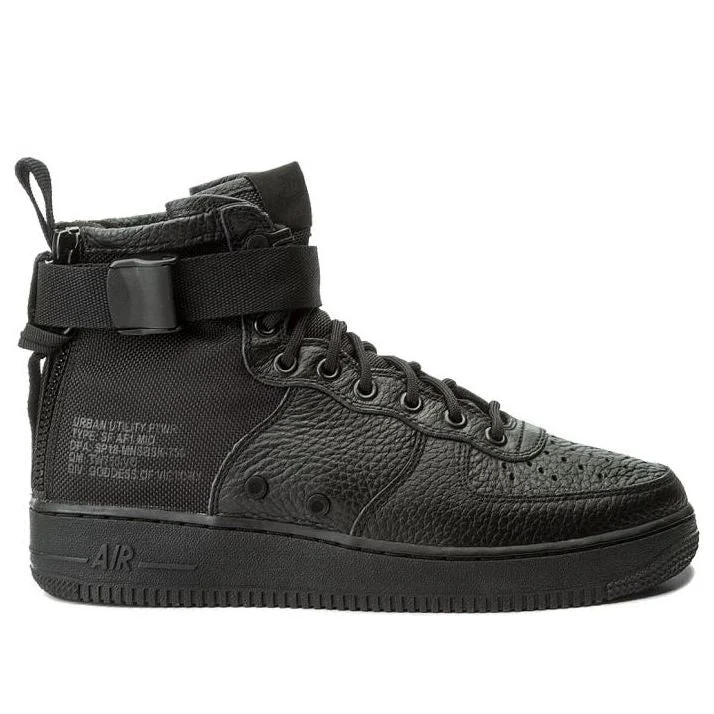 Nike SF Air Force 1 Mid ‘Triple Black’ 917753-005