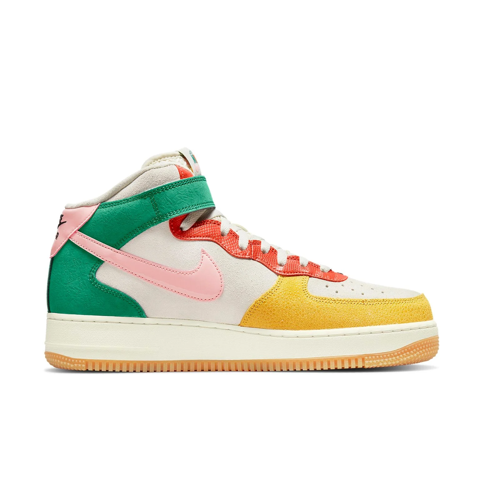 Nike Air Force 1 Mid ‘Vivid Sulfur Rush Orange’ DR0158-100