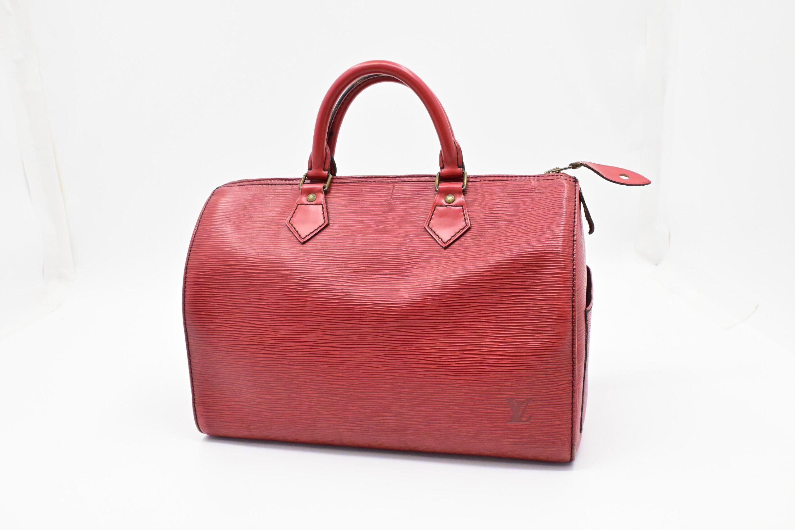 Louis Vuitton Speedy 30 in Red Epi Leather