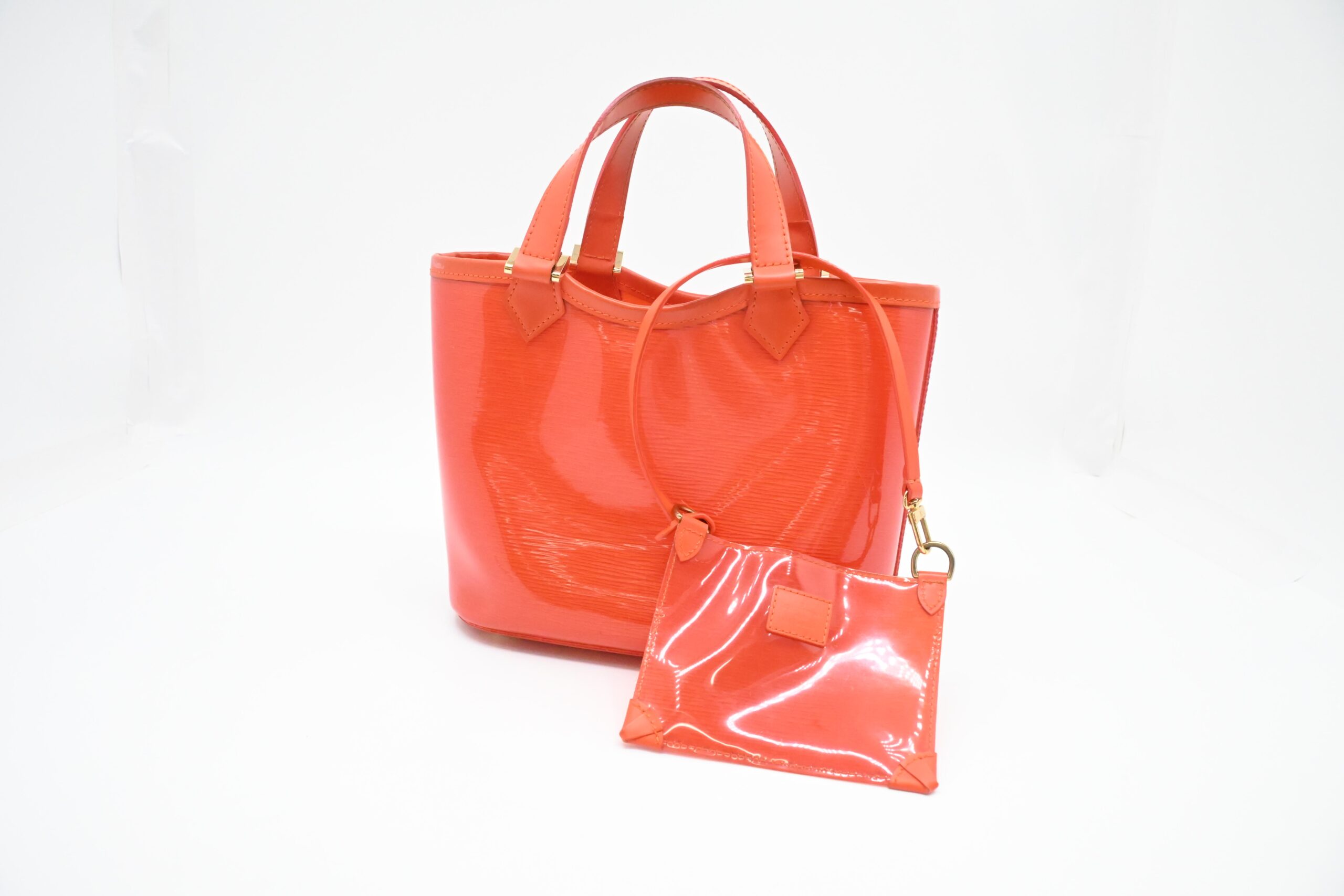 Louis Vuitton Mini Plage Lagoon Bay in Orange Epi Vinyl